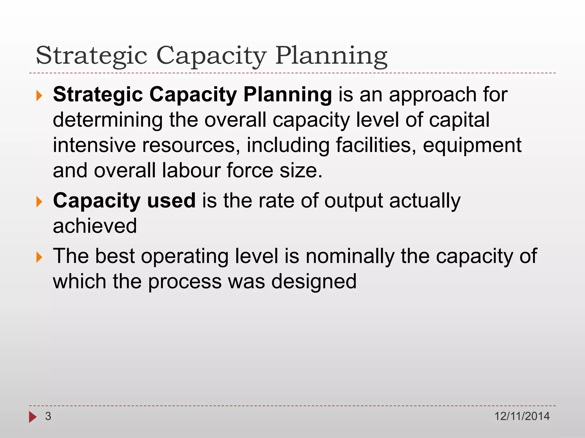 Capacity planning | PPTX