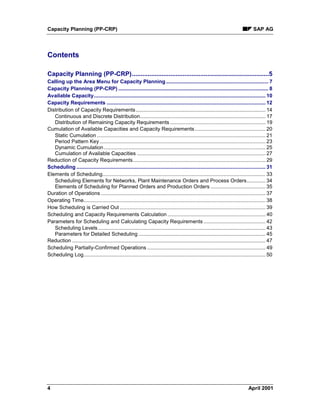 Code Plan Code Reference Capacity Number Capacity planning | PDF