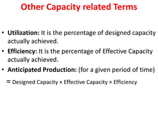 Capacity planning | PPTX
