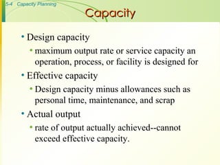 Capacity planning | PPT