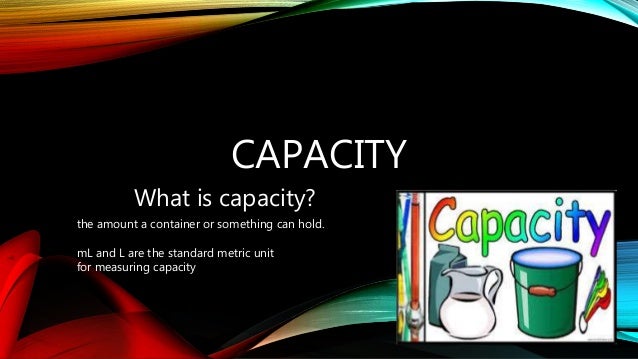 Capacity Ppt