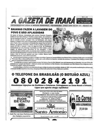 Capa gazeta   fevereiro 2007