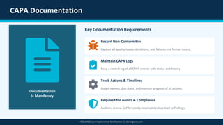 Capa Tracking Log ISO 13485 Lead Implementer | CAPA Explained and Quality Management ...