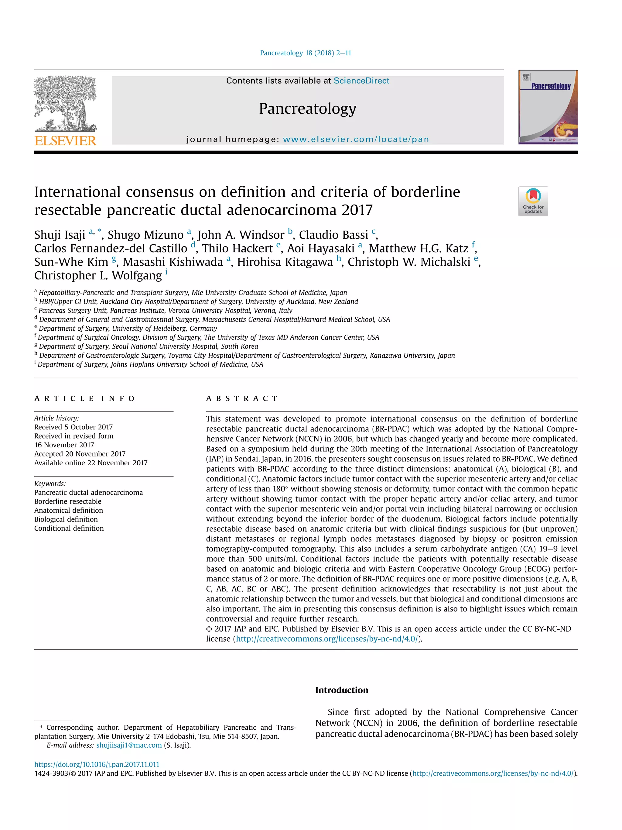 Ca pancreas resecable | PDF
