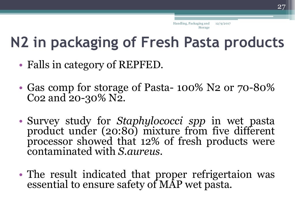 Controlled atmospheric and Modified atmospheric packaging using nitro…
