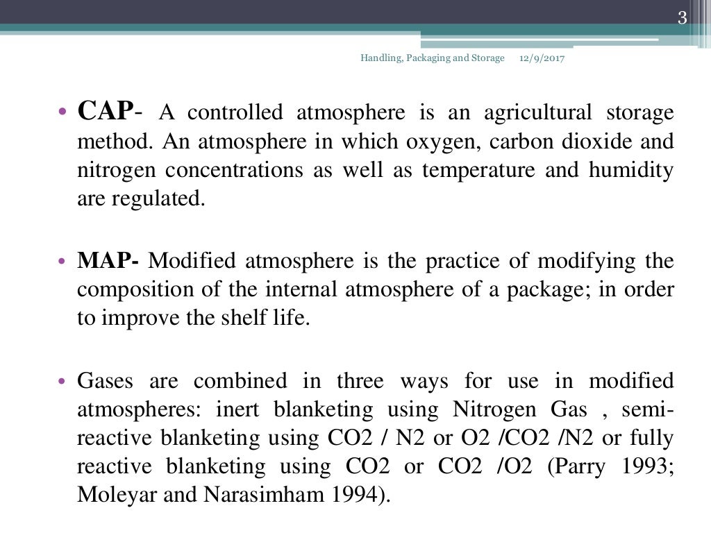 Controlled atmospheric and Modified atmospheric packaging using nitro…