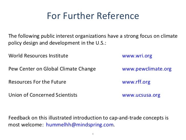 Cap And Trade Through Musical Chairs Full Presentation