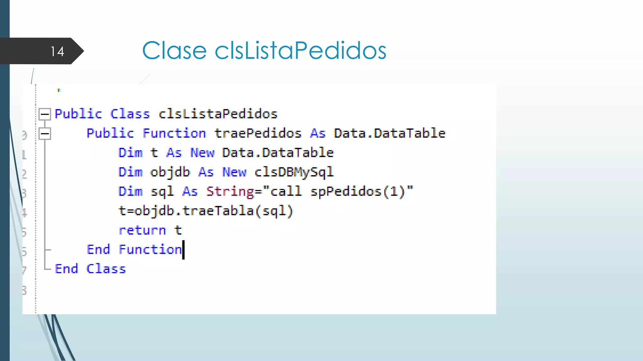 14

Clase clsListaPedidos

 