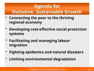 Regional Economic Integration in Asia: A Regional Cooperation | PPTX