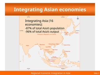 Regional Economic Integration in Asia: A Regional Cooperation | PPTX