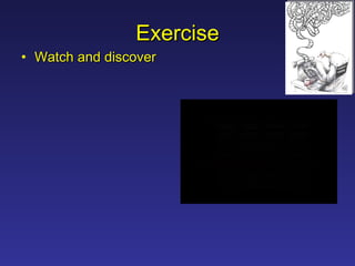 Exercise Watch and discover  