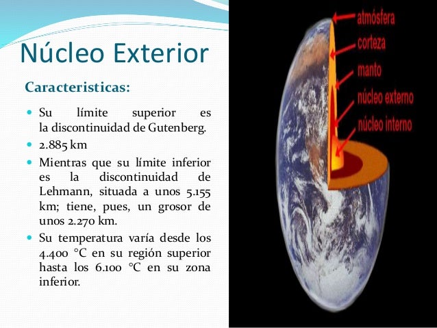 Capas de la tierra