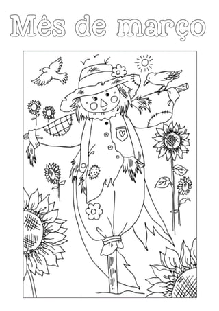 Capa separadora do mês de março