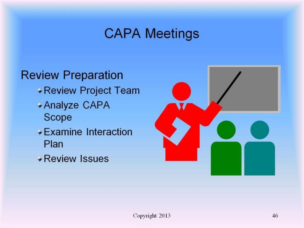 CAPA Training Presentation