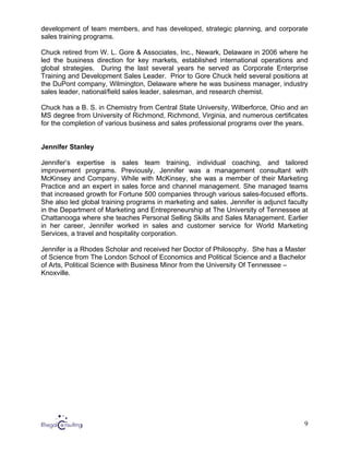 Rhegal Consulting Capability Statement