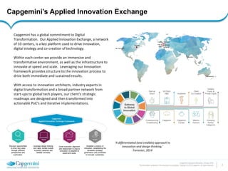 Capgemini Applied Innovation Discover - Toronto | PDF