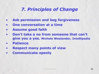 Learning from each other To make things better! 