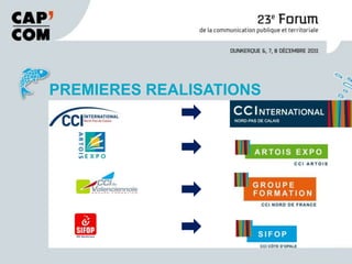 PREMIÈRES RÉALISATIONS
PREMIERES REALISATIONS
 