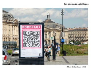 Des contenus spécifiques