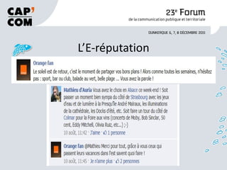 L’E-réputation 