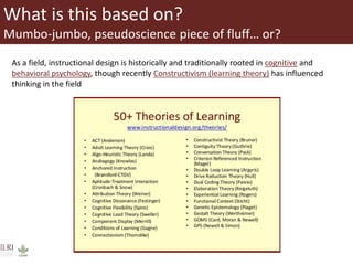 A brief overview of cross-cutting capacity development at ILRI