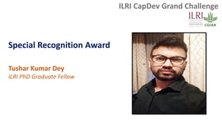 ILRI CapDev grand challenge 2021/22: Awards ceremony and key note address