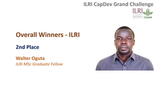 ILRI CapDev grand challenge 2021/22: Awards ceremony and key note address