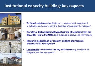 BecA-ILRI Hub capacity building program: Empowering African scientists and institutions to solve Africa’s agricultural challenges