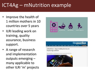 Overview of Capacity Development at ILRI