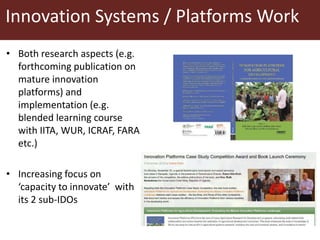 Overview of Capacity Development at ILRI