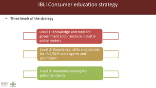 Advancing informed demand for the Kenya Livestock Insurance Program (KLIP) through capacity development