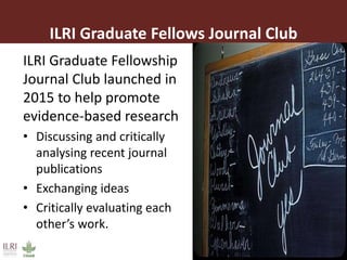 Developing future leaders through fellowships 