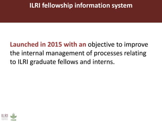 Developing future leaders through fellowships 