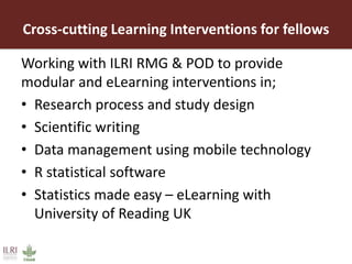 Developing future leaders through fellowships 