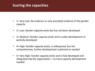 Gender capacity assessment and development in four Livestock and Fish value chain countries: Ethiopia, Uganda, Tanzania and Nicaragua