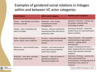 Developing and implementing an effective and efficient gender capacity development strategy for partners
