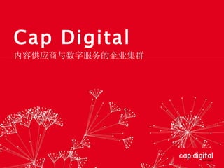 Cap Digital 内容供应商与数字服务的企业集群 