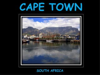 CAPE TOWN SOUTH AFRICA 