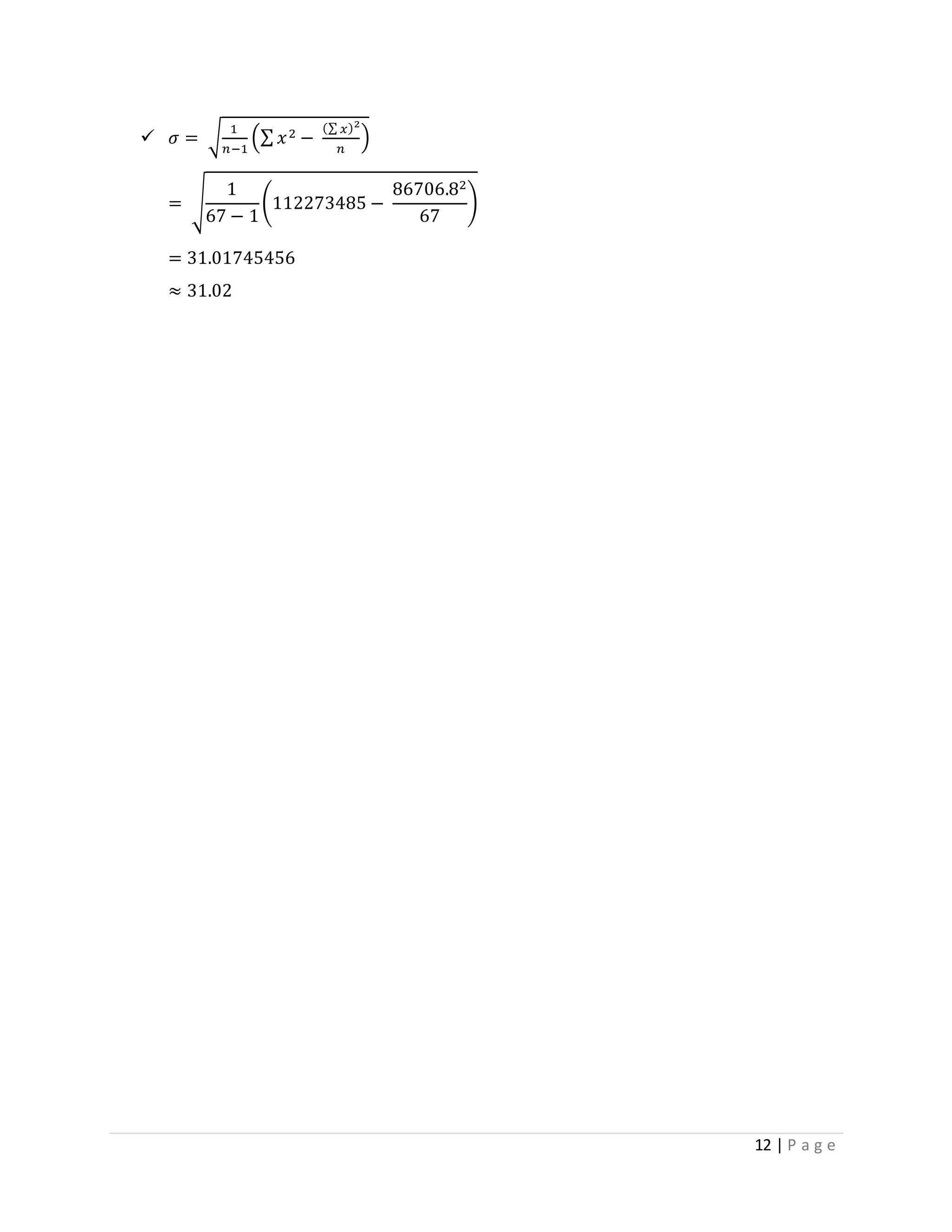 Cape Applied Math SBA | DOCX