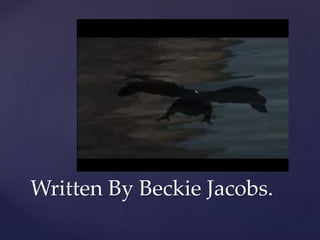 Written By Beckie Jacobs.
 
