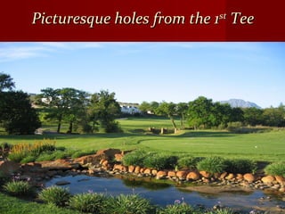 Picturesque holes from the 1Picturesque holes from the 1stst
TeeTee
 