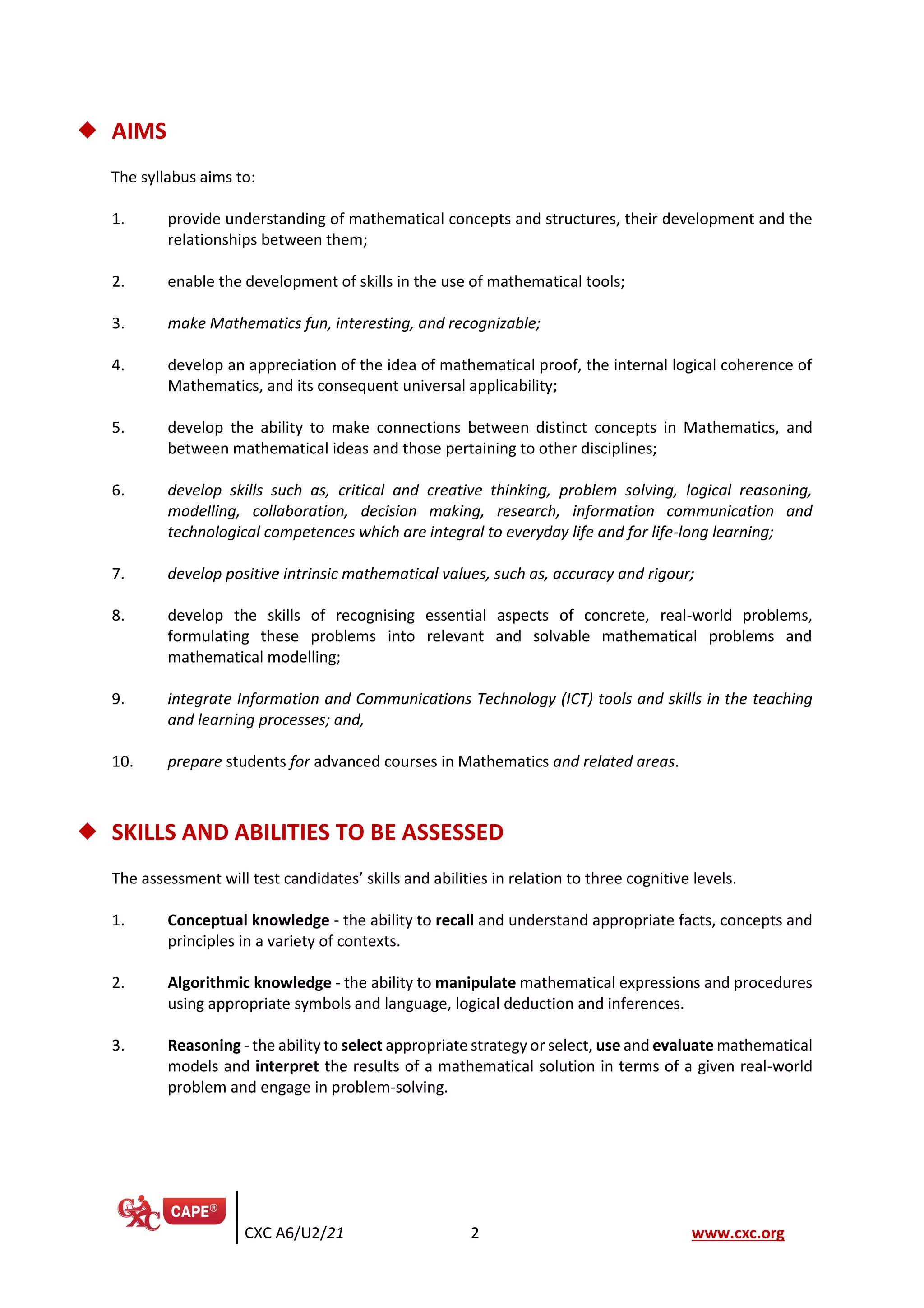 Cape Pure Math Ia Sample CAPE_Pure_Mathematics_NEW_Syllabus__Specimen_Papers.pdf