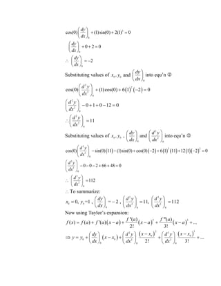 Pure Math Unit 2 Module 2 CAPE PURE MATHEMATICS UNIT 2 MODULE 2 PRACTICE QUESTIONS | PDF