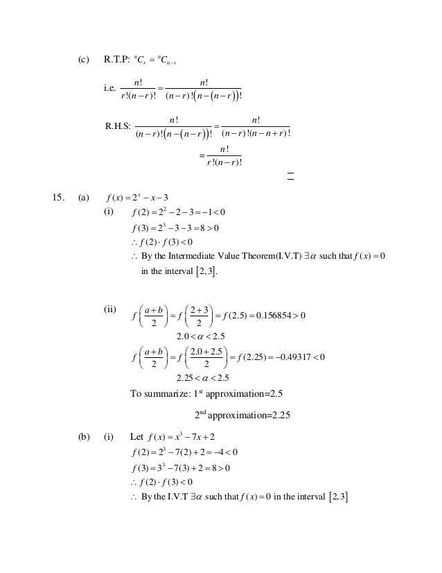 Cape pure mathematics unit 2 module 2 practice questions
