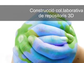 Construcció col.laborativa  de repositoris 3D   