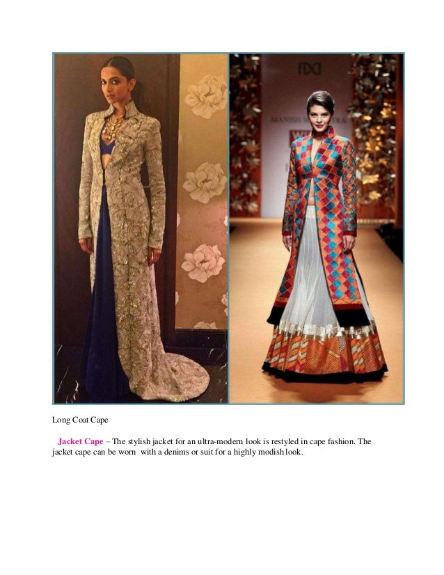 long jacket gown online