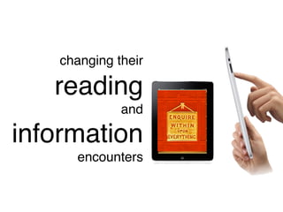 The iPad and other mobile devices have
probably changed learning forever.
http://www.bigstockphoto.com/image-16933145/stoc...