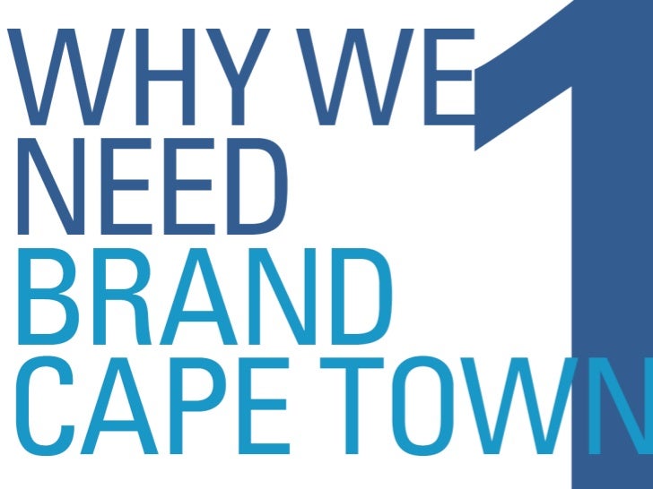 Cape Town Tourism Brand Presentation