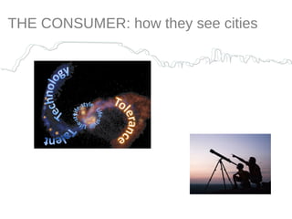 THE CONSUMER: how they see cities 