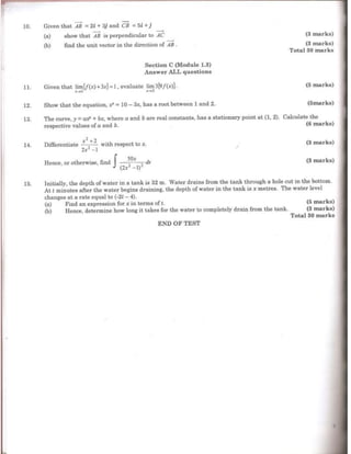 Cape pure math unit 1 past papers | DOCX